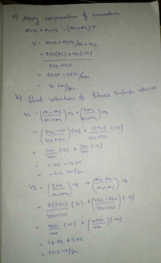 a) Apply con senvahonもmomentum b) ck 3 40 56-15 (i)2 Luco 3.as 11.25 Miami MiAM 250 450 또으 (s) t /.toe. ) I-15) 13 45 3