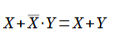 X+X.Y=X+Y