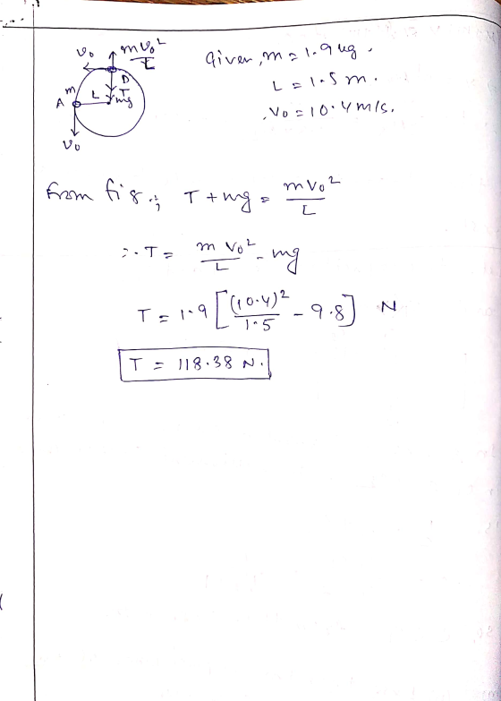 vo muol Inaug given, ma Lalasm. No=10.4mis, m L mig VO mvor وں from figa Trung ..tam vot-ng ㄷ Z T519 [(10.4)29 9.8) 1-5 I - 0