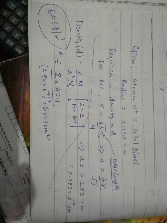 Radius 0122 m Edye leng h MS1 13 a= 0,282 mm For Be 0.2924 10 cm 6t eq oj)
