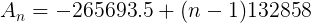 \large A_n=-265693.5+(n-1)132858
