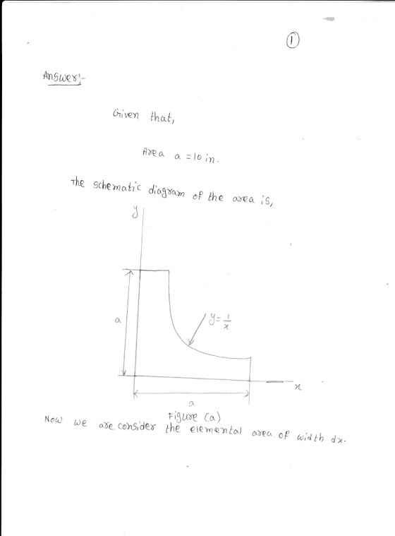 Griven that, schematic diagsam of the asea , oe Ca) Neu ve aše censidex the eiementol f with dx-