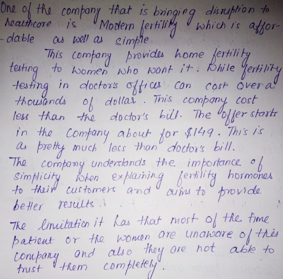 huolttu combary that is bringing disruption heathcore is Monem ert shich is affor dlable as well as eimple This company prond