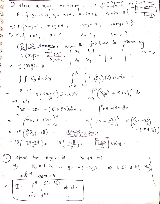3y=2.utv © Here uzary, V -27 9 - 2u+V 3 R; - R -1 u= -4, V = V= 5 3 2u = 2x+2y -2x+y P = -2ntý { y = -x+1, y=-x+4, y = 2x+2 y