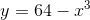 y 1 = 64 -