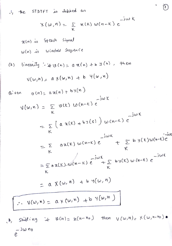 0 w(n) window sequence