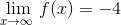 \lim _{x\to \infty \:}f(x)=-4