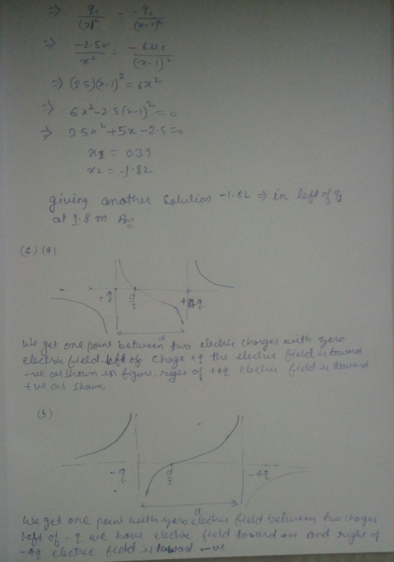 2) (25) (-1) = 6x² -> 622-25 (-1) 3.54² +5%-2.550 Ug = 0. 39 22 = -1.82 giving another solution - 1.82 at 1.8 m A in left of