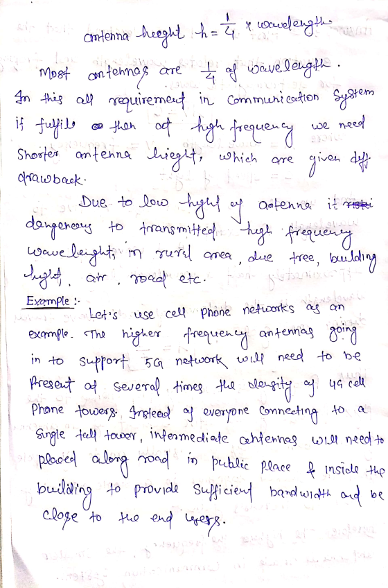 an are contennas if fulfile we need given diff hight of building x wavelength contenna heaght h= Most an 4 af Wavelength. In