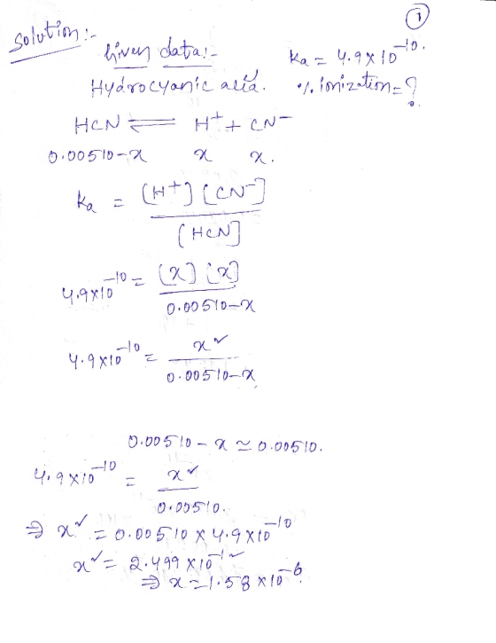 Solutin ivuy data Hydrocyanie atd Ka 4.9xID HCN HtCN 00510- HeN (HeN 49x10 0.00 510- 4.9xto O0050- D 0D050 0.00510 4.9 xtD a.