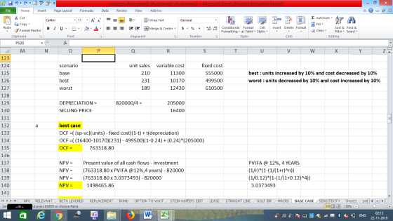 % Cut 1 x r o X 2 E. = projects (Autosaved) (Autosaved) (Autosaved) - Microsoft Excel (Product Activation Failed) File Home I