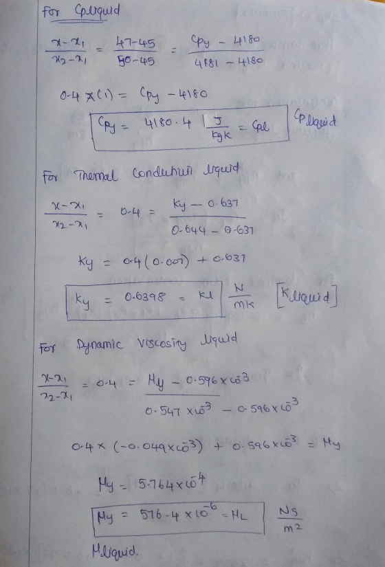 for pliquid opy 4180 -x U2-x 47-45 50-45 4 E81 – 4180 0-4 *(1) = Cpy - 4180 y = 4180.4 J Cp liquid Cal For Thermal Conduhul l