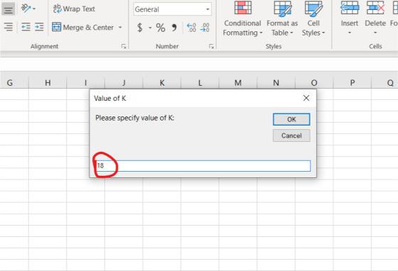 General EL Wrap Text Merge & Center - $ - % Insert Delete Fo - Conditional Format as Formatting Table Cell Styles Alignment N