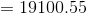 =19100.55