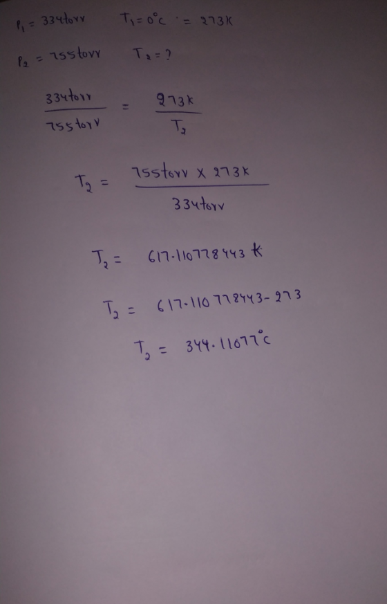 T 0८ = २73९ 33५6vv 75stovy Ta- ? १, = 33५०11 १13 75s to1v 75storv x 213k T3= 33५ने61v , = 7-0178१५3 स T, = (17-।10 7121५3-273