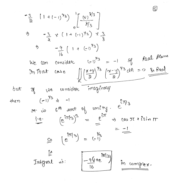 +3 11+1-193) !!:-) 9/3 () 813 - 3X (1+ (61)Y3) X3 8 q 16 (! + (143) Y3 Real Plane We can consider (1) -1 = of Y3 43 In That c