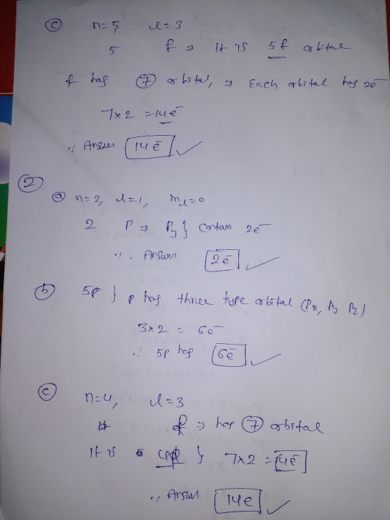©ns de 5 f It TS 5f cobital of has 0 or bital, in each orbital has ao 7x2 -lue & Ansures (uel @ n=2, dal, meso 2 Pe Py} conta