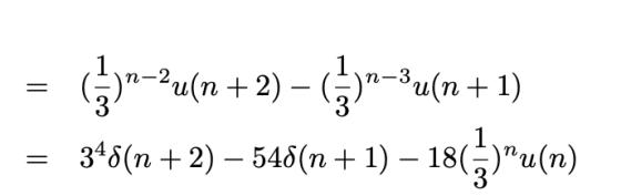 = (yཀ=u(na + 2) - (yཀལ* (n + 1) 3*6(n + 2) – 545 (n + 1) – 180,u(n)