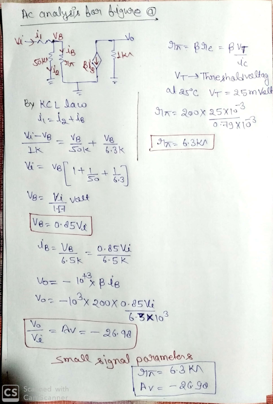 at arc VT = 25m Valt Ma= 200 X 25X10 3 Ac analysis for bigure @ vit ii VB rig PrA Elu Sokaş ra= ßre. = BUT ic Vt -- Threshold