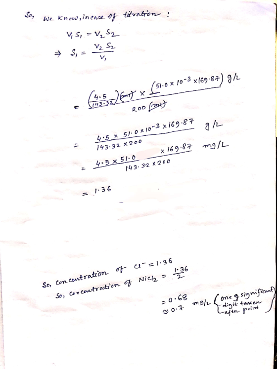We knew, in case of tit ratton : vs, = V₂ S2 63.5 ) Smt x (51.0 * 70-3x/69187) 9h 200 (me) 4.5 x 51.0x10 3 169.87 143.32 x 20