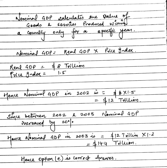 Nominal GDP calculates the value of Goods & services services Produced wissen country only for a eon. specific year Nominal G