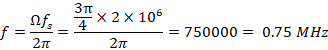 2. 3.1* 2 x 105 - = 750000 = 0.75 MHz 2006