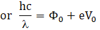 == 0 + eV