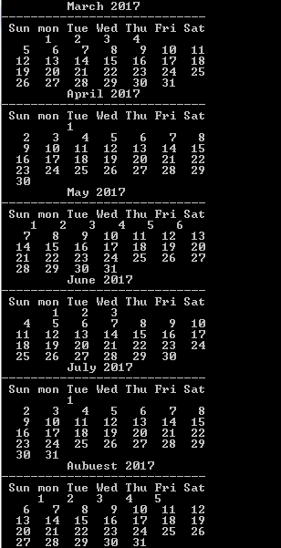 March 2017 Sun mon Tue Wed Thu Fri Sat 2 3 1 4 5 12 13 20 19 26 27 10 17 24 31 11 18 25 14 21 28 April 2017 15 16 22 23 29 30