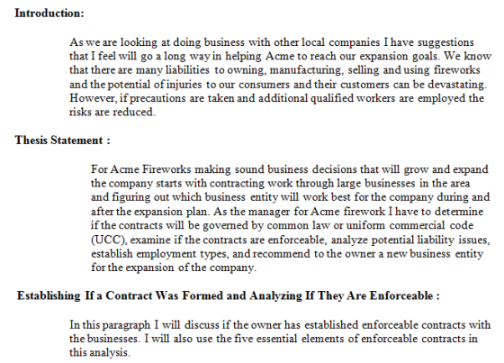 Introduction: As we are looking at doing business with other local companies I have suggestions that I feel will go a long wa