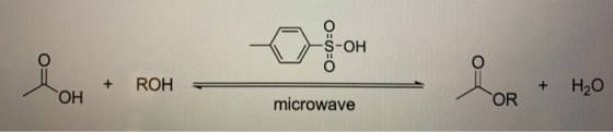 O=CO S-OH ROH OR + H₂O OH microwave