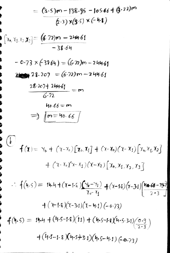 = (3-5)m - 138.95 - 105.66+0.22) (-3)(3-5) *(-4.8) (vo, Yo13 23= (672)m – 241.61 -38.64 -0.73x63864) =(G72)m – 244-61 28.207