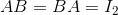 AB=BA=I_2