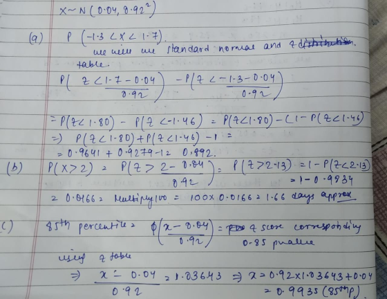Х~( 0-0ч, 2-4 2*) а) Р (-13 LX2 1-1) що и standard normal and a dish cho table. Р[ 2 21:1 – 0-0ч) - Р/ 2 2 - 1-3- р -оч 2.4 0