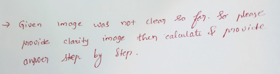 --) Given Ima naq e /v) o Vid( image JA ド。0lde clarity then calculat cal ceieal