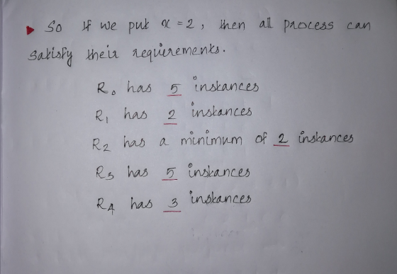 α-2, non alt Pocess can R, has 2 nslances R2 hasa minimum of 2 insances RA has inolances