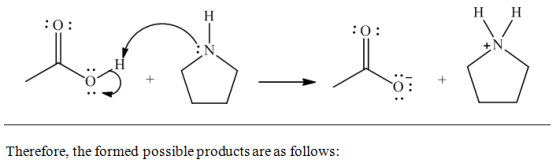 НН O: Therefore, the formed possible products are as follows: