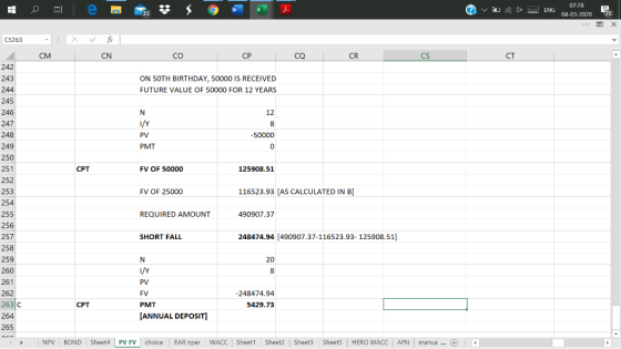 ? v ENG 02-28 04-03-2020 20 CS263 X - CM fix CN co CP co CR CS CT 242 243 244 245 ON 50TH BIRTHDAY, 50000 IS RECEIVED FUTURE