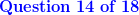 Question 14 of 18