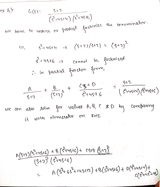 81 GGIE $+2 (214514) (147 we have to reduce or partial follosise. the Denominator. So, 34 ustu (5+2)(5+2) (8+232 stusto - Can
