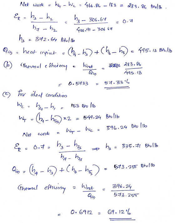 Met work = hy - We = 466.86 - 183 = 283. 86 Brullb. ER = bo-hz ha-306.67 = 0.7 S ha-hz 4600.91 - 306.67 ho = 372.644 Brollb P