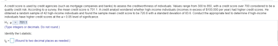 A credit score is used by credit agencies (such as mortgage companies and banks) to assess the creditworthiness of individual