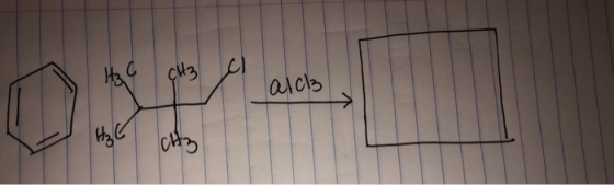 CH3 cl alch CH3
