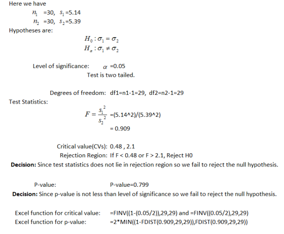 Here we have п, %330, S, 35.14 п, %330, S,-5.39 Hypotheses are: Level of significance: a =0.05 Test is two tailed. Degrees of