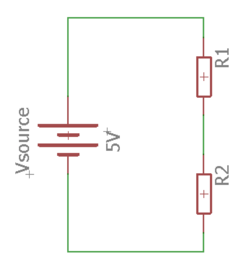 Vsource 5V R2 R1
