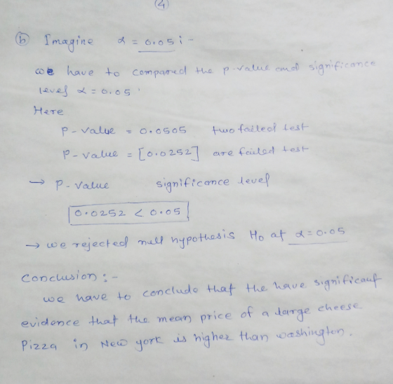 Compoane.cf Signif., c am c e +o ㄗ-ve, tei ecm(_) ve -HAo· p - value significance level Concluision we have o comclude that