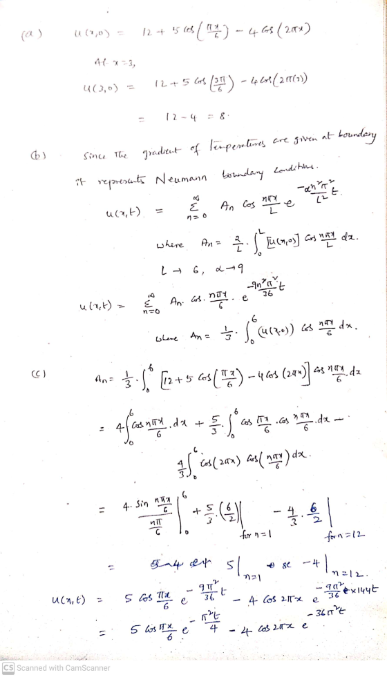 (a) 12+5.605 (29) - 4 L34(2016-)) Lourdery gradient of temperatures are given at it represents Neumann boundary conditions. -