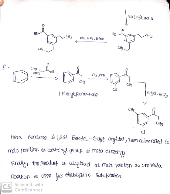 HO CH3 HO CH3 No, N EtoH CH CH CH3 AIc3 CH3 CH CHBCl, AlCLs -Phenye peicpan--one CH3 CH3 ist Foniedal -Oaft acylatad, than ch