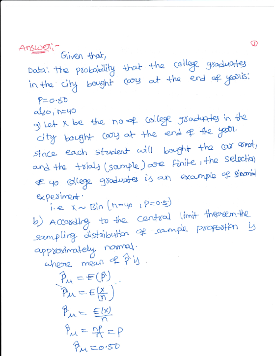 Answer Given that, Dala! the protability thar th colgootes in the cit bought y tha en ais: since each studert all bought th2