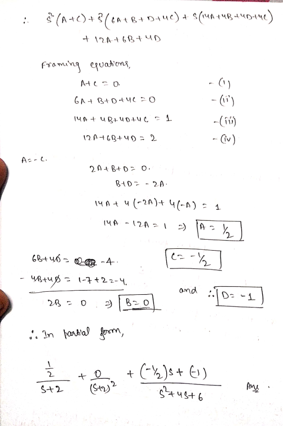 s(A+)+3(on+B+D+uc) + s(iua 448 449+ue) + 12A+ GB + MD Framing equations, Atc=0 6A + BADHUC 2o - (1) -(0) (113) 14A + UB+40 +4