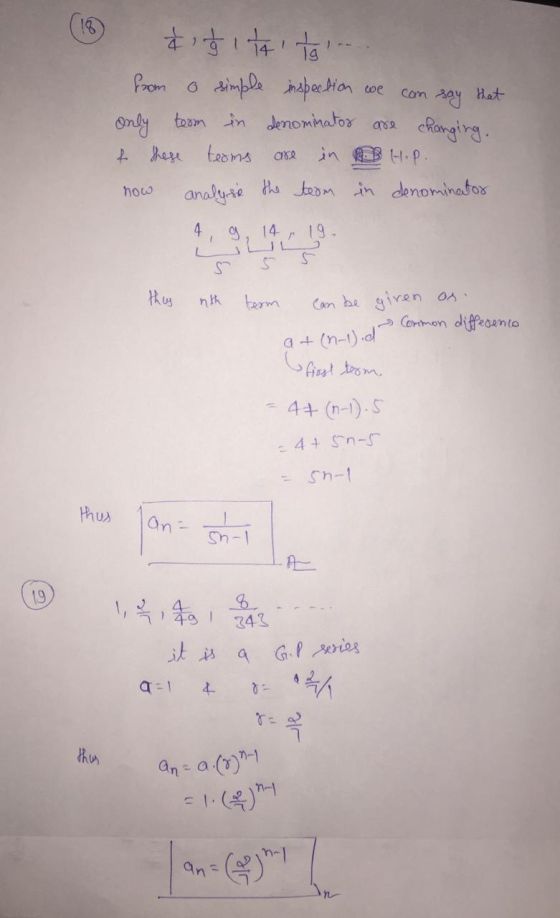 Śtti tai from a simple inspection we can say that only toom in denominator are changing t these teams are in H.P. now analyse
